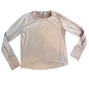 Athleta Girl Pink Long Sleeve Uptempo Top M 8-10 Kids‎